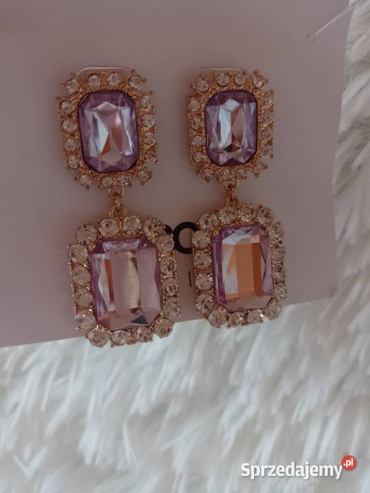 ASOS Wytworne Bogato zdobione kolczyki z Londynu Kraków