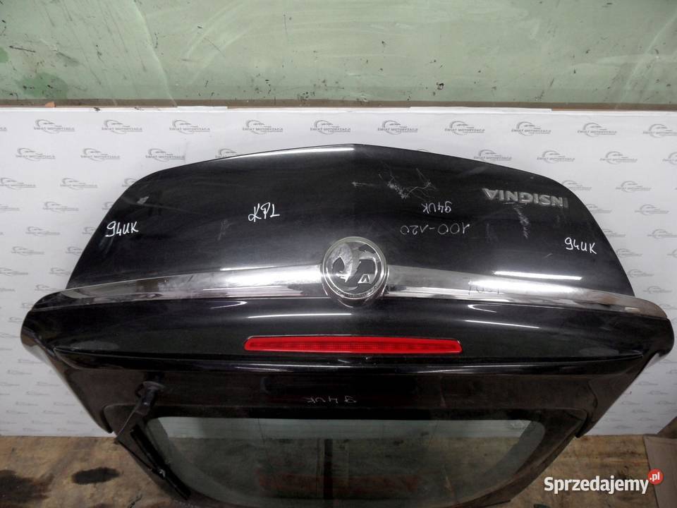 OPEL INSIGNIA A I 10r klapa tył sprzedam