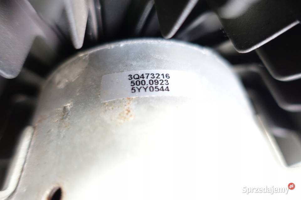 BMW 3 GT F34 WENTYLATOR CHŁODNICY wiatrak ORYG lubelskie Rudka sprzedam