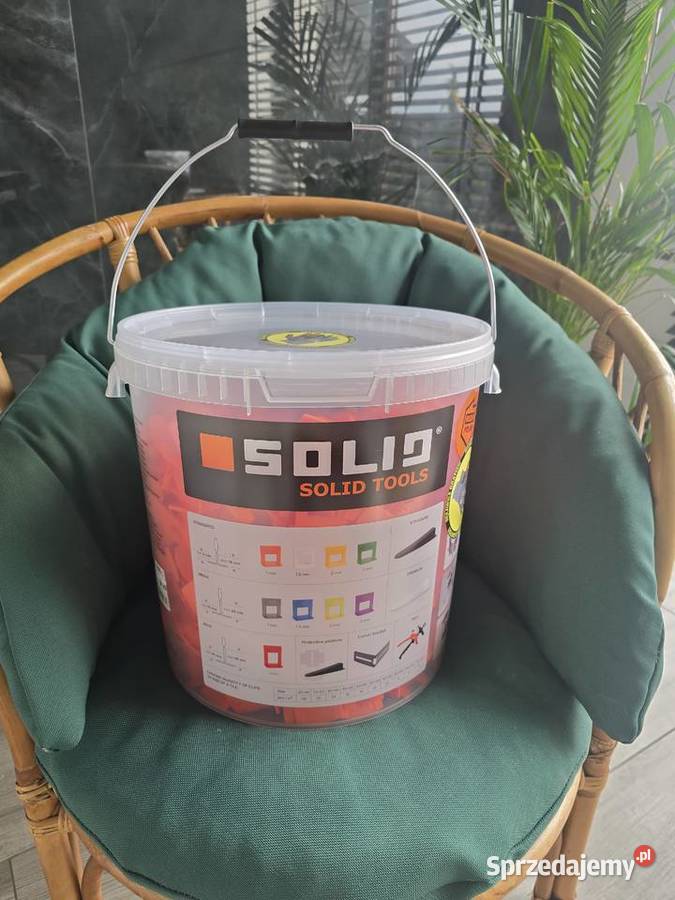SYSTEM POZIOMOWANIA PŁYTEK SOLID KLIPSY 1mm 800 Opoczno