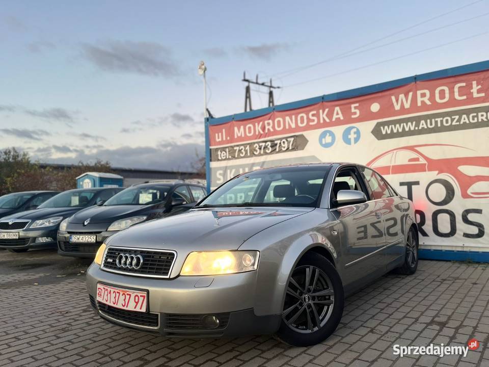 Audi A4B6 18T LPG S Line Alufelgi HAK Grzane dolnośląskie Wrocław