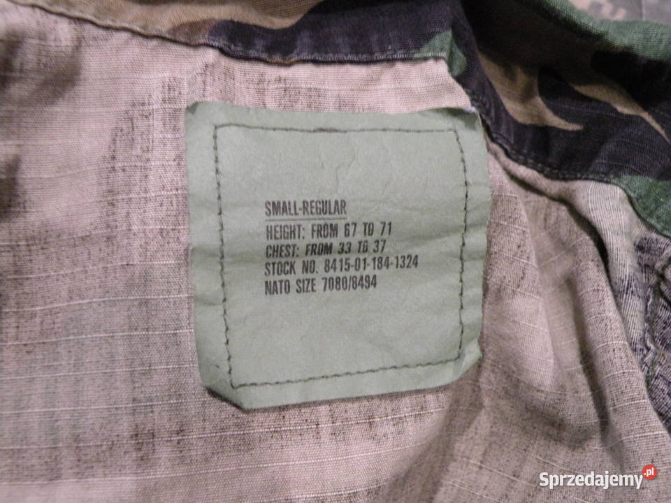 Bluza BDU woodland small cotton Wrocław