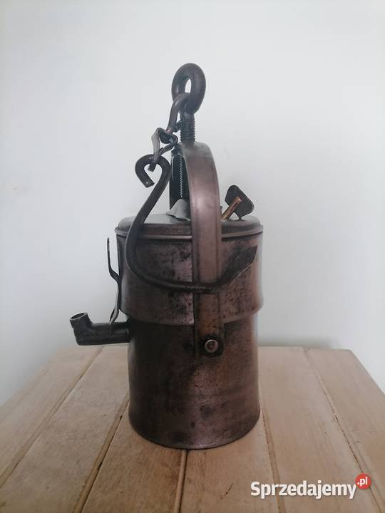 Stara lampa karbidowa Kraków