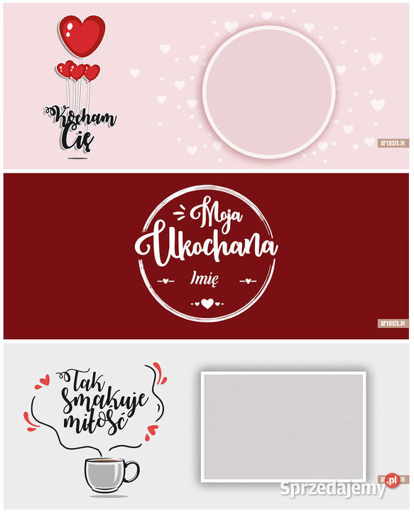 Foto Kubek projekty dvd 9 na Walentynki szablony Katowice
