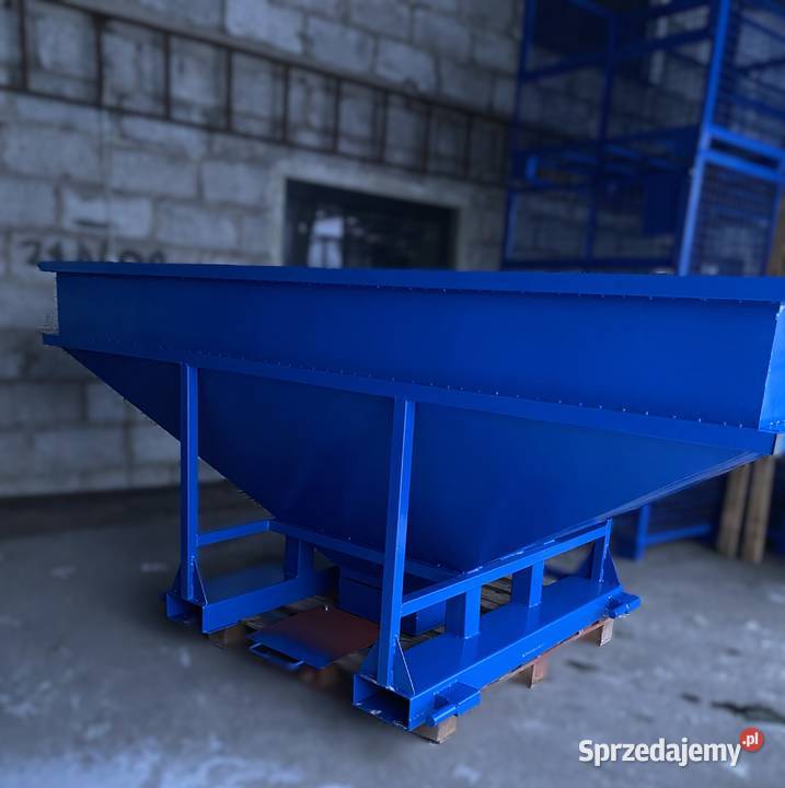 Kosz zasypowy paczkarka Zasobnik Bufor łódzkie Niedrzew Pierwszy