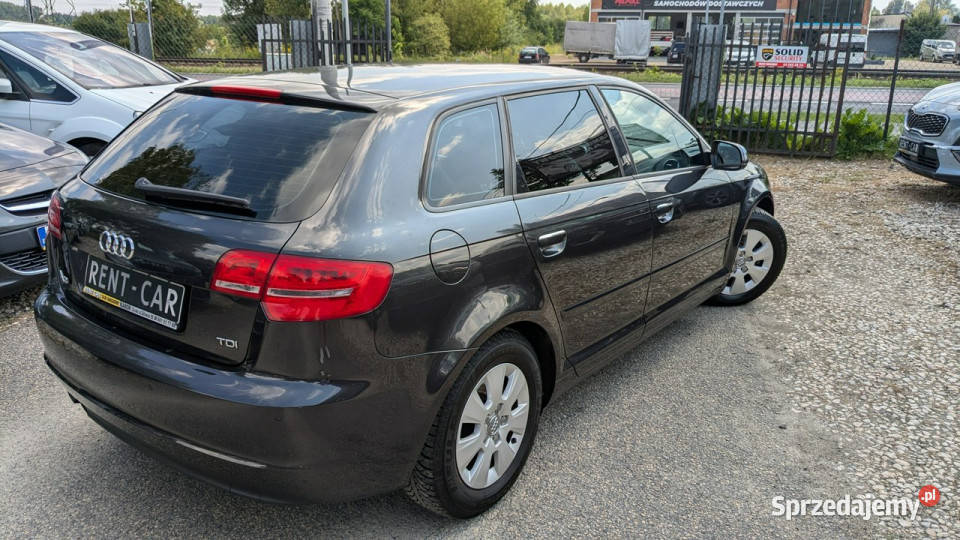 Audi A3 16TDi Sportback OPŁACONY Bezwypadkowy światła LED Częstochowa