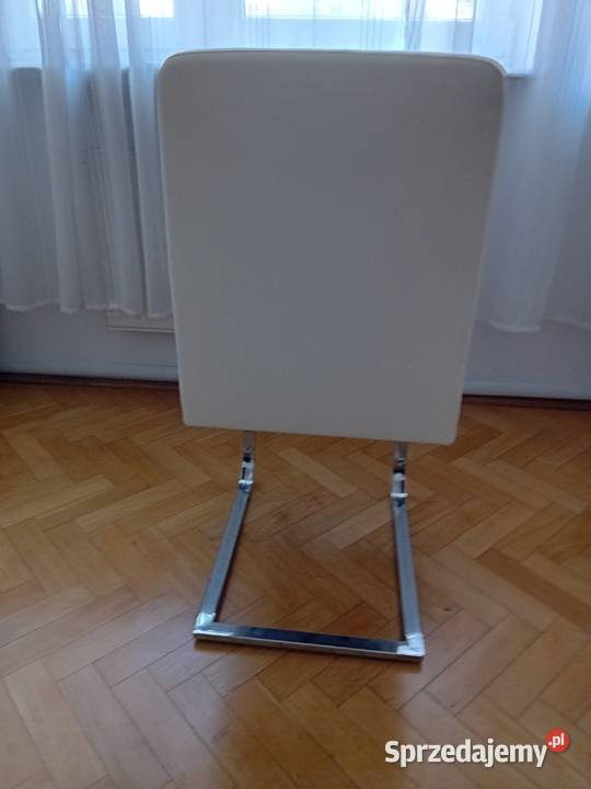 Krzesła tapicerowane welurem nowoczesne 4 sztuki Krzesła