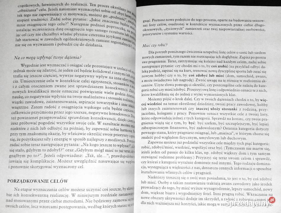 NLP Umiejętność realizowania marzeń Harry Alder Rok wydania 1997 lubelskie