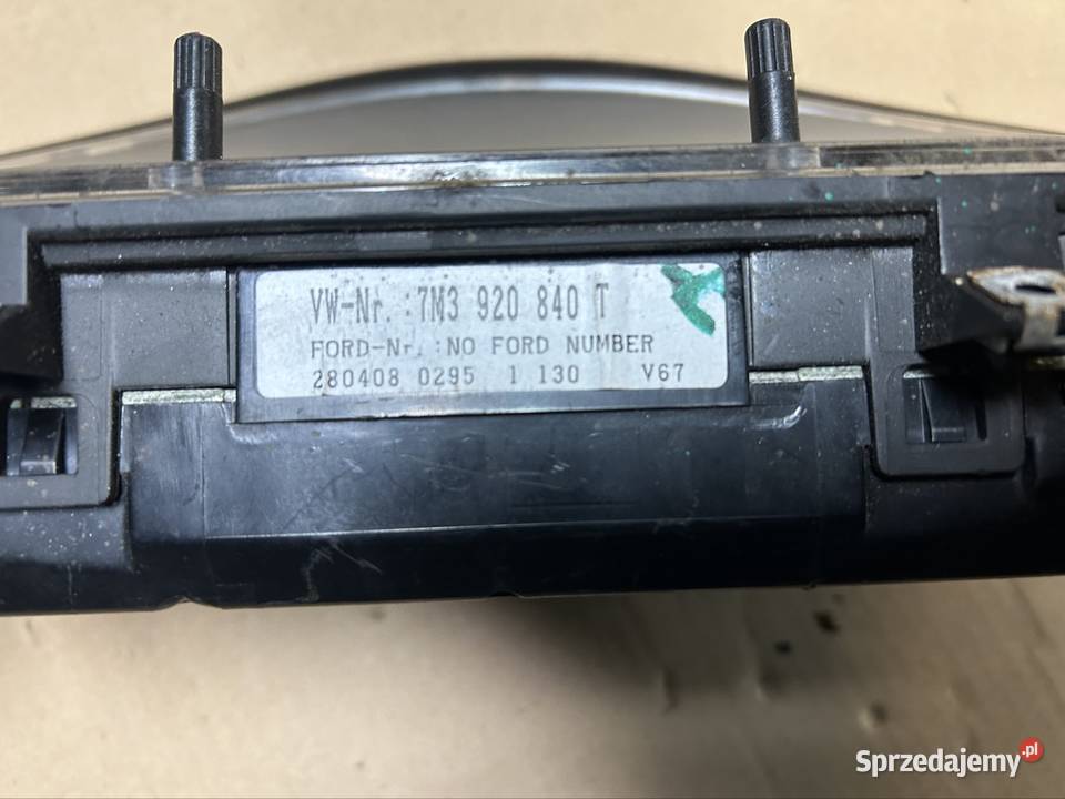 Licznik sharan 19tdi 115 7m3920840t osobowe kujawsko-pomorskie Grudziądz