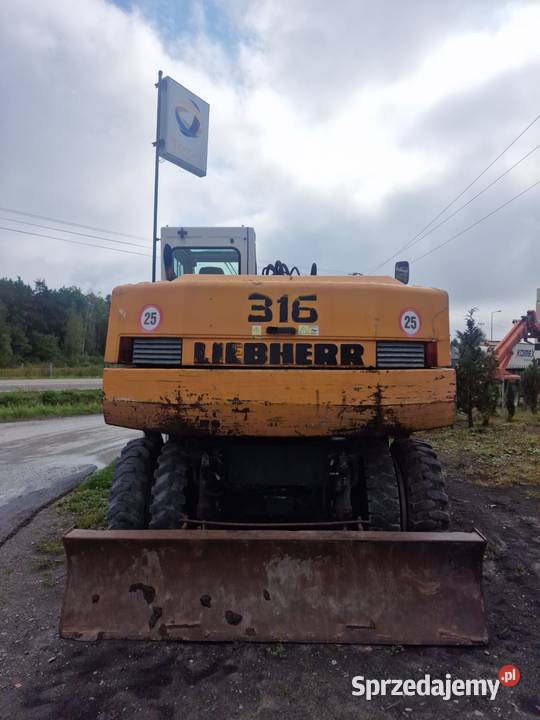 Koparka kołowa LIEBHERR 316 nie Gromada