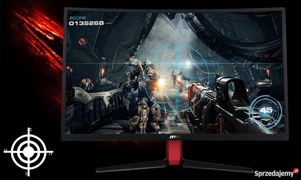 Monitor MSI Optix G27C2 Curved 27 FABRYCZNIE