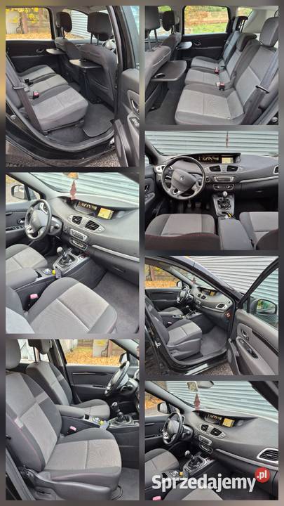 Renault Scenic 15DCI110super stan wielofunkcyjna kierownica Mogilno