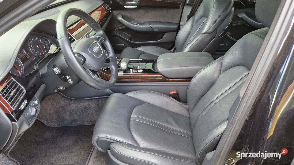 AUDI A8L D4 bogate wyposażenie duży serwis nawigacja Płaza