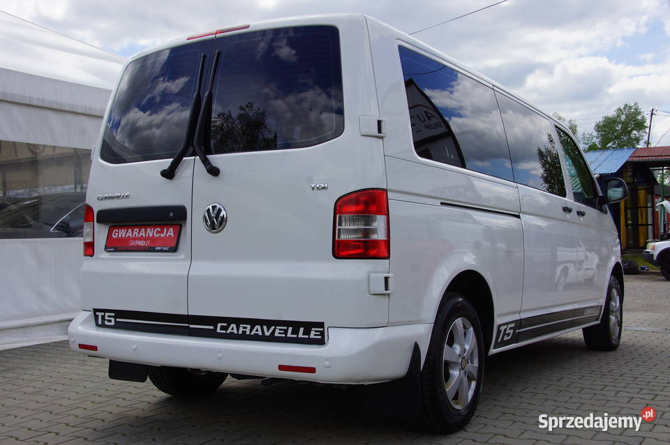 Volkswagen Caravelle 20 TDI CR 140 9osób Klima aluminiowe felgi Nowy Sącz sprzedam