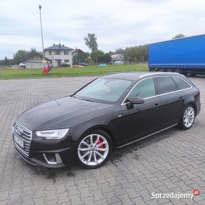 Audi A4 b9 2019 20Tdi 2xsline piękna priv Rok produkcji 2019 sprzedam