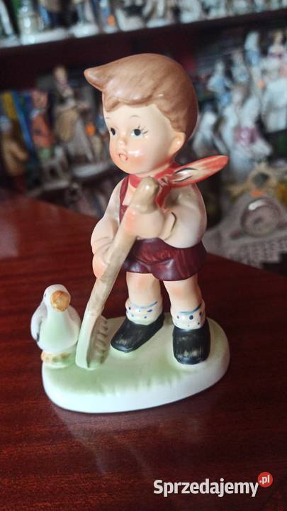 Figurka chłopca z gąską Gdańsk sprzedam