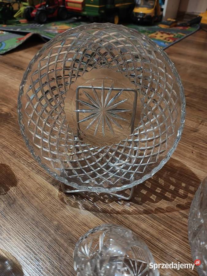 Zestaw kryształów PRL Słupca