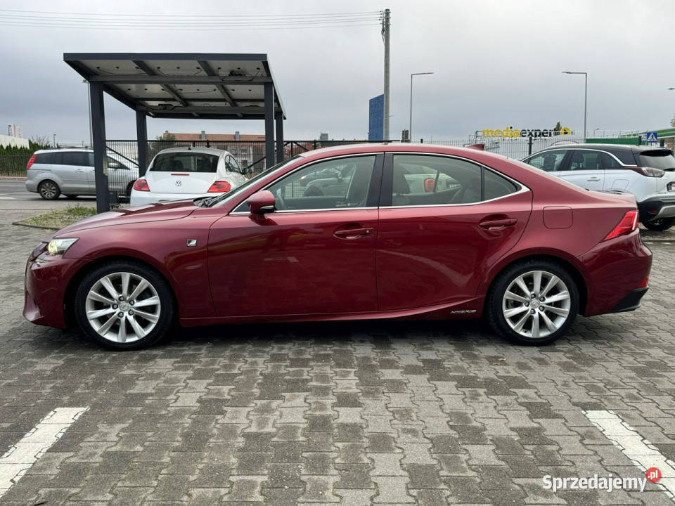 Lexus IS Zarejestrowany w PolsceHYBRYDARoczna wspomaganie kierownicy