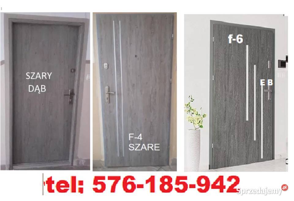 Drzwi WEJĘCIOWE zewnętrzne antywłamaniowe z Świętochłowice