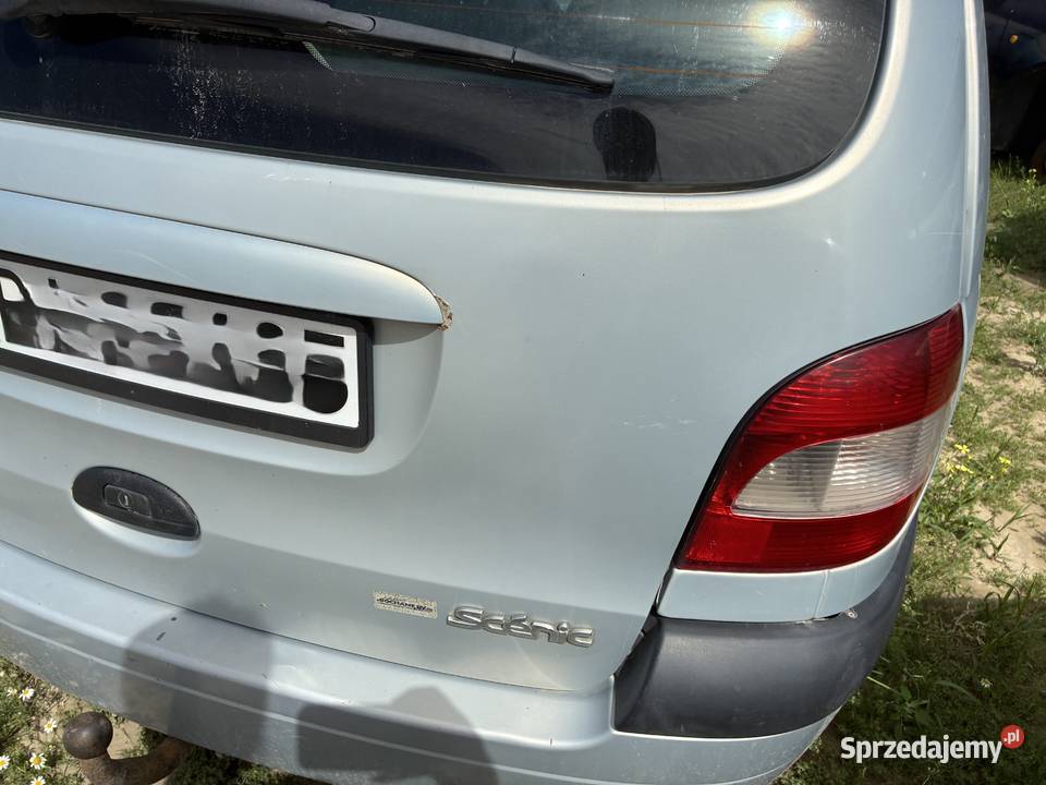 Klapa Tył Bagażnika Renault Scenic I Wisznice