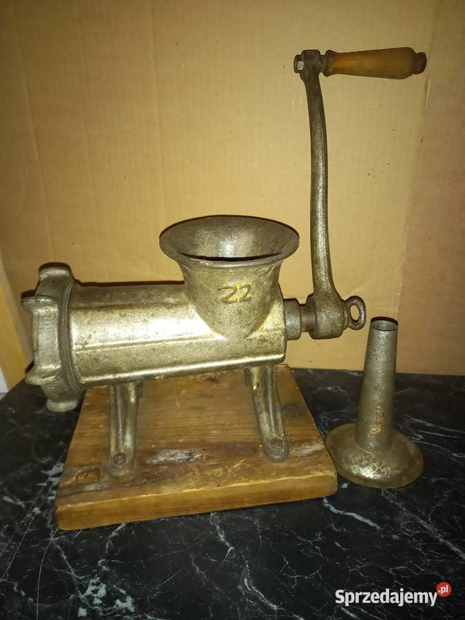 Stara maszynka do mielenia mięsa Nowa Sól