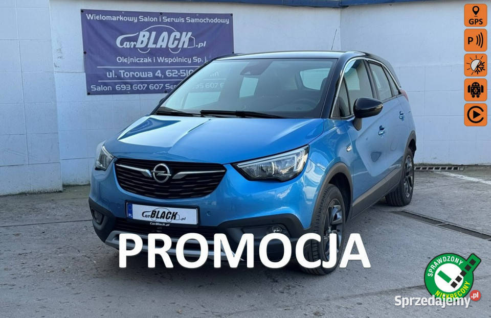 Opel Crossland X Pisemna Gwarancja 12 miesięcy Konin