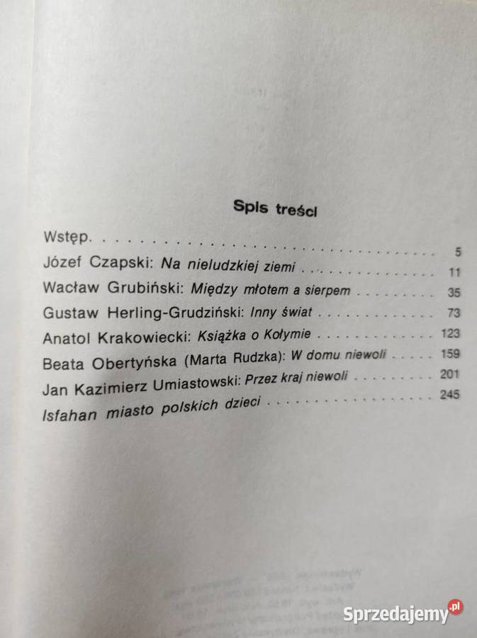 My deportowani Czapski Grubiński Kielce sprzedam