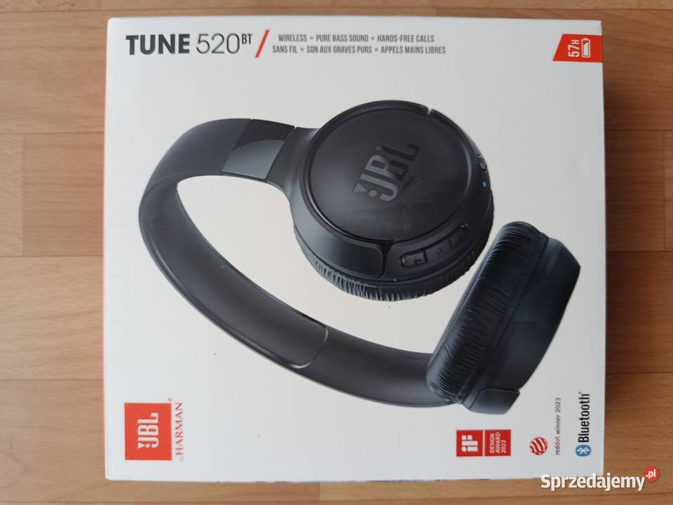 Słuchawki bezprzewodowe JBL tune520bt śląskie Chorzów