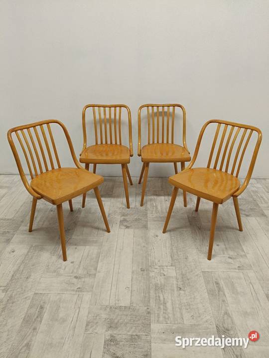 krzesła Suman Czechosłowacja lata 6070te vintage Radomsko