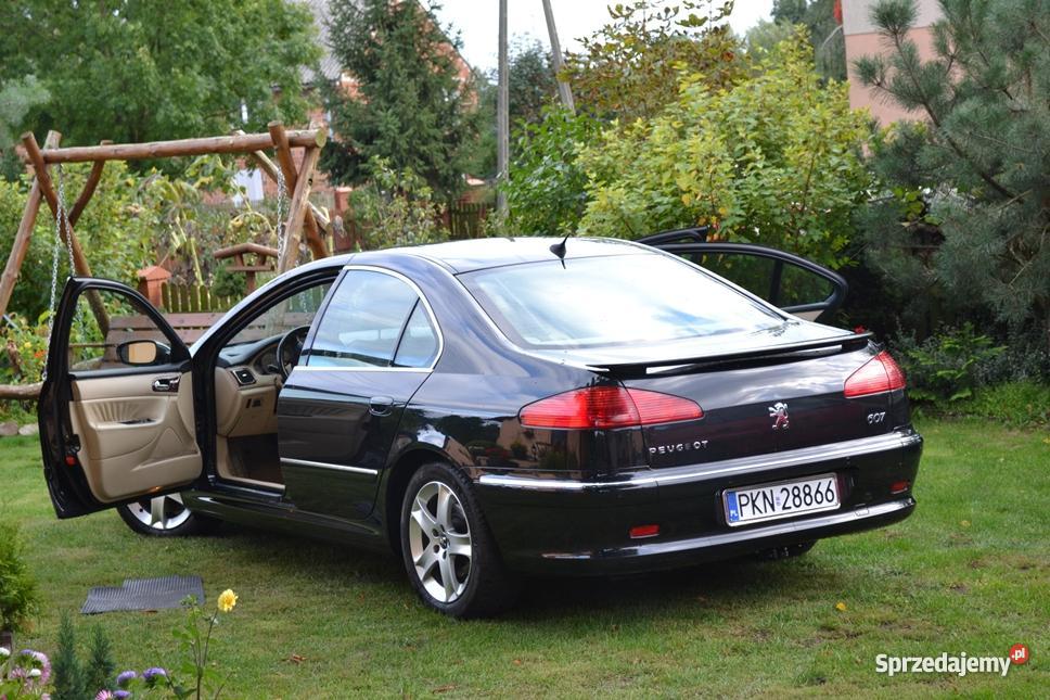 Peugeot 607 Platinum Exclusive 2005r 27HDI wielkopolskie Jaroszewice Grodzieckie