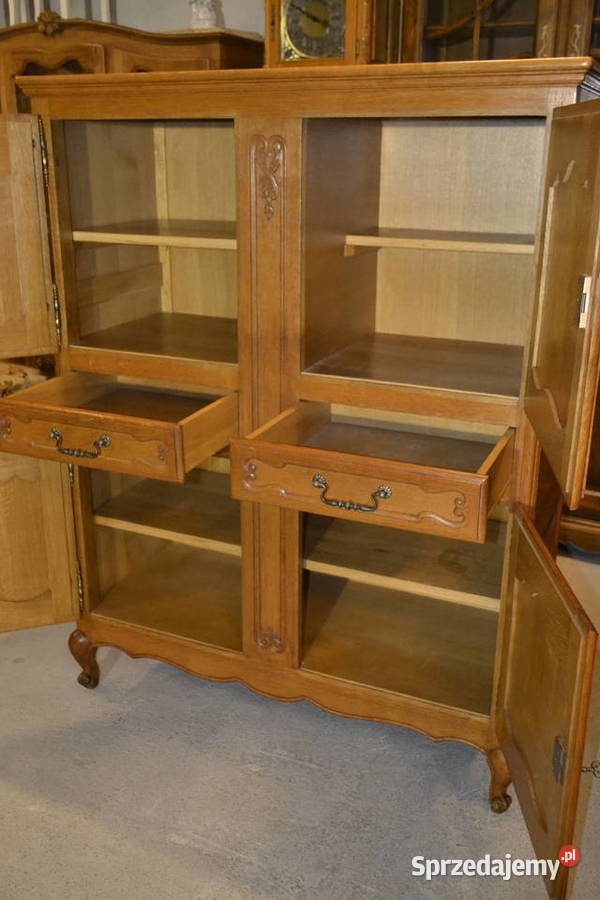 komoda pomocnik ludwikowski dąb Meble śląskie Będzin sprzedam