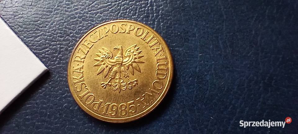 Stare monety 5 złotych 1985 PRL Polska cudo podkarpackie Lesko sprzedam