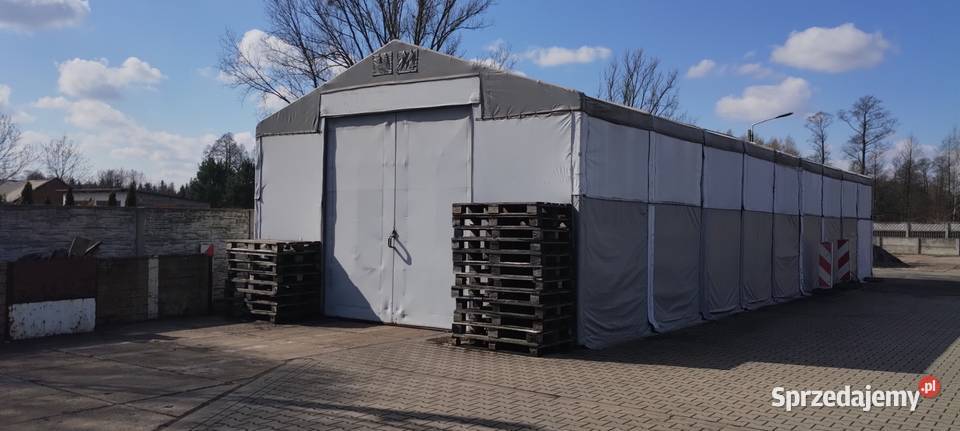 namiot magazynowy duży 18m długość 6m szerokość Łowicz