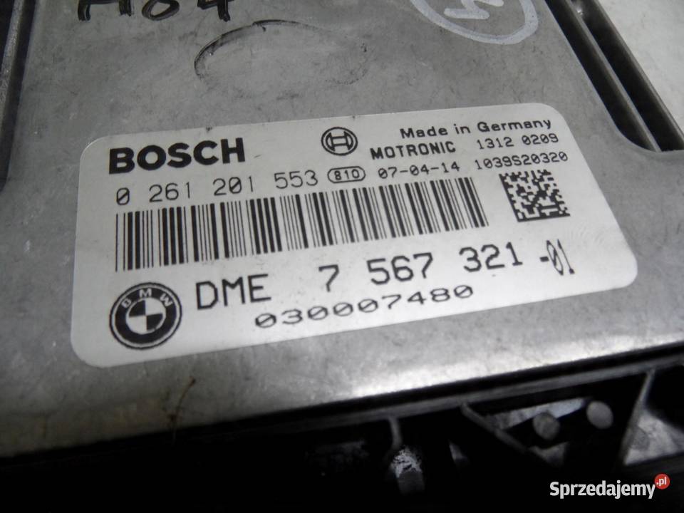BMW E81 E87 LIFT 16 B 09r komputer sterownik