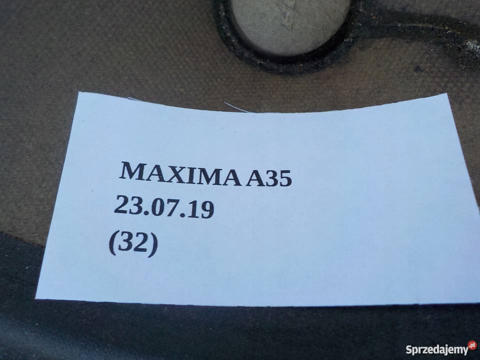 GŁOŚNIK NISSAN MAXIMA A35 osobowe wielkopolskie Nowy Tomyśl sprzedam