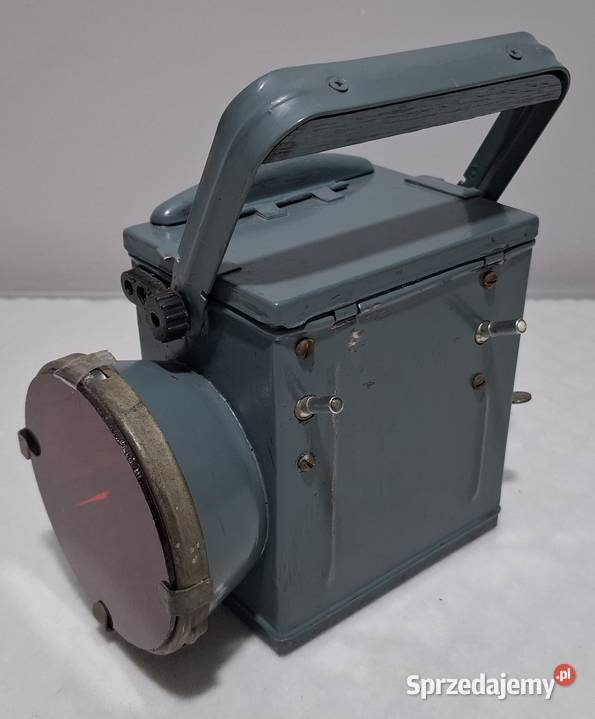 Lampa kolejowa 1978r 125x205x225 2290g Kolekcje Czeladź