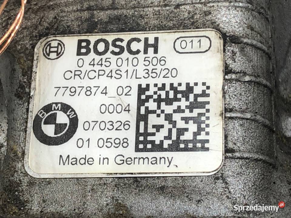 POMPA WTRYSKOWA BMW E61 7797874 20 177 0410 Pompy wtryskowe