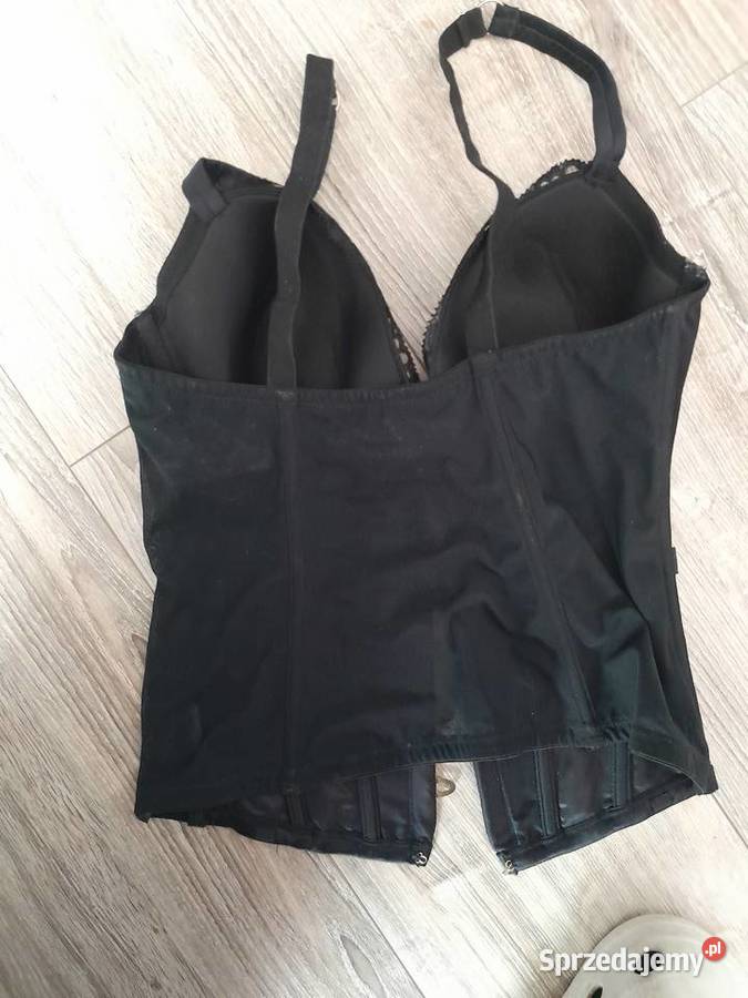 Gorset czarny 34DD75DD Wieliczka