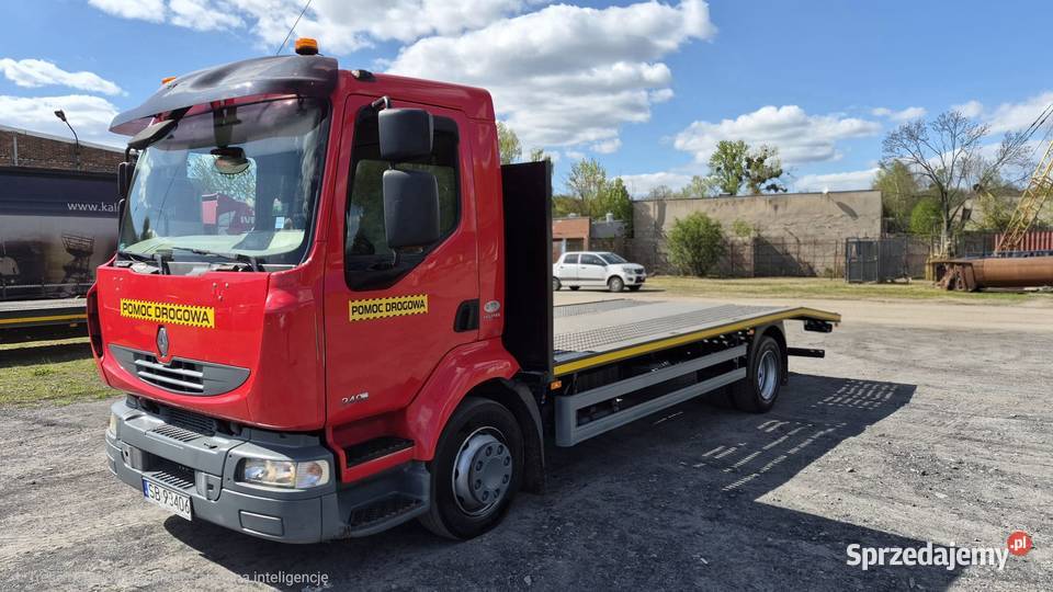 Renault Midlum Pomoc Drogowa Tylko 249tkm Oryginał Polski Salon