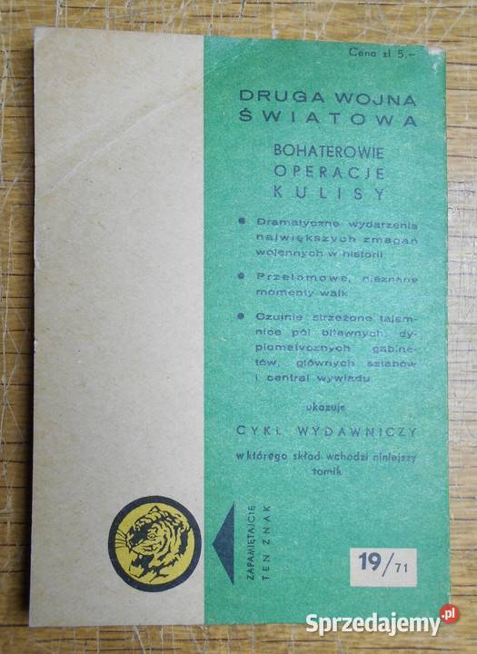 Żółty Tygrys Rozkaz ocalić miasto 1971 lubelskie Parczew