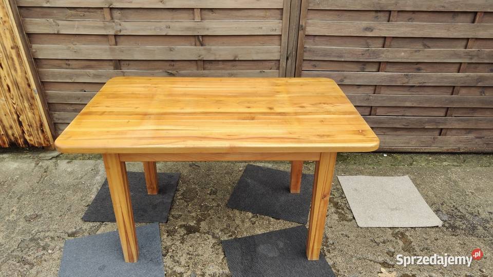 Stół 130x80 drewno czereśniowe mazowieckie Warszawa