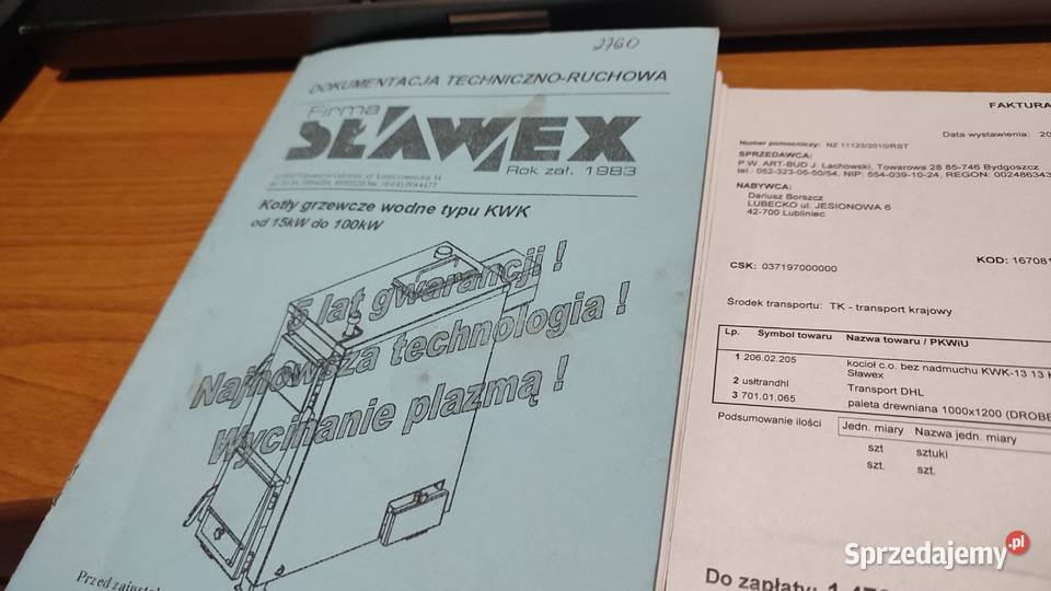 Kocioł SŁAWEX 13 kW śląskie Lubliniec