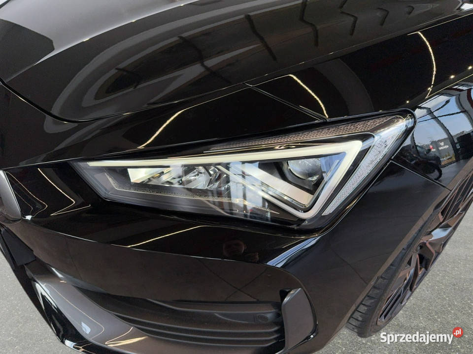 Cupra Leon VAT 23 20TSI 245 DSG 2023 r salon łopatki zmiany biegów Myślenice