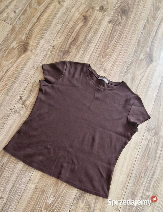 bluzka top 40 L MarksSpencer brązowa brąz Kraków