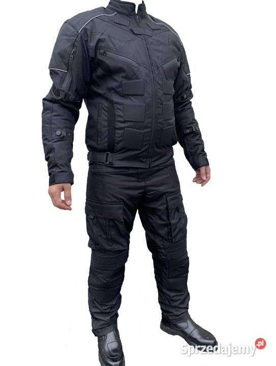 Kurtka motocyklowa czysta czarna uniwersalna Witnica