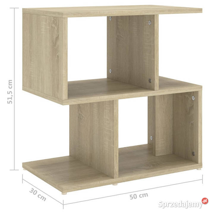 Szafka nocna dąb sonoma 50x30x515 materiał Warszawa