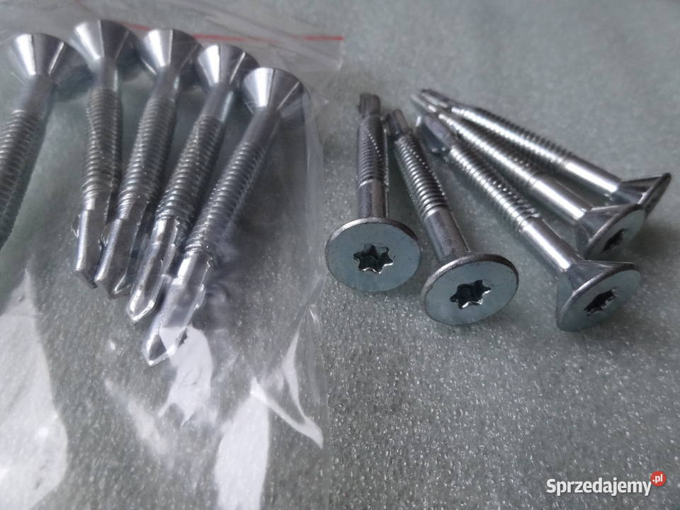 WKRĘTY FREZUJĄCO WIERCĄCE TORX 63 x 60 mm Szczecin sprzedam