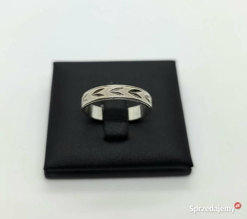 Srebrna obrączka próby 925 243g Rozmiar 18 Elbląg