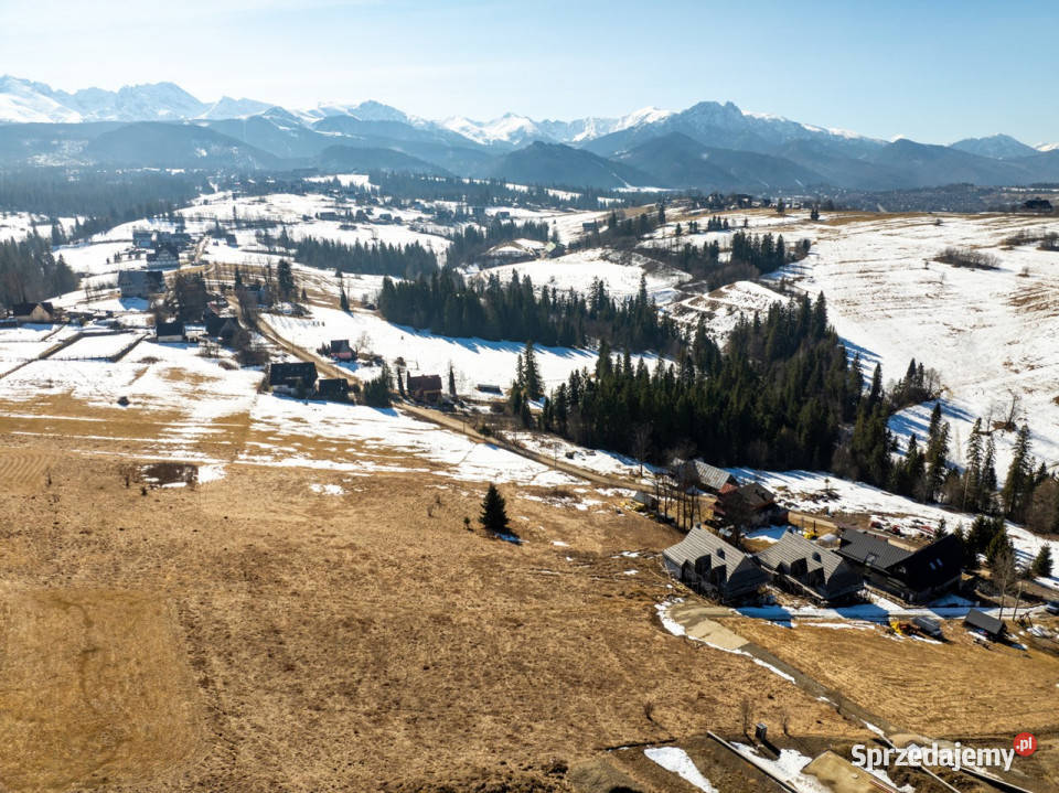 Widokowa działka Zakopane Sprzedaż