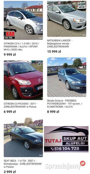 4x108 ALUFELGI FORD KOMPLET Samochodowe Wągrowiec